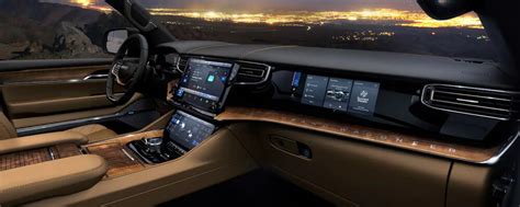 2022 Jeep Grand Wagoneer Interior Features | Cornerstone Chrysler Dodge ...