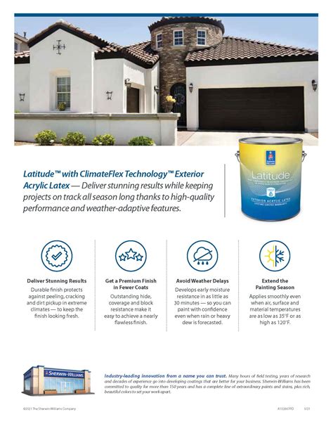 Learn About Sherwin Williams Latitude Exterior Paint