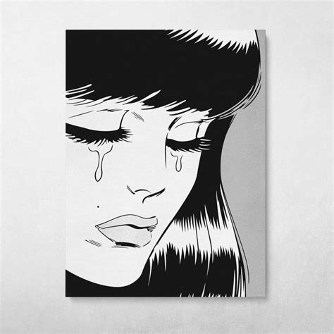 Crying Girl Comic