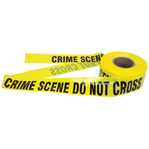 "CRIME SCENE DO NOT CROSS" Barrier Tape, Forensic Tools & Teaching ...