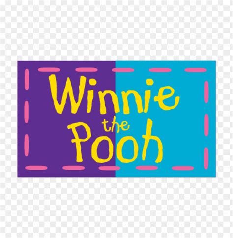 Disneys Winnie The Pooh .eps Logo Vector Free - 466197 | TOPpng