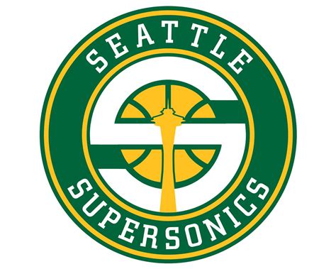 seattle supersonics rebrand - Bing | Basketball logo design, Sports ...