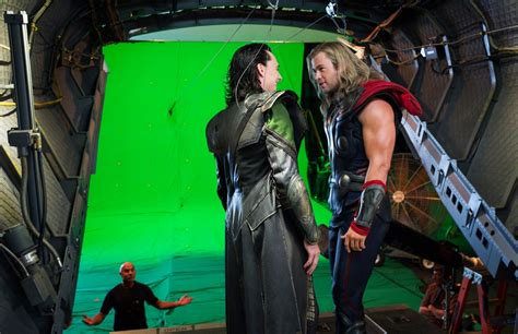 Behind the Scene - The Avengers Photo (30743624) - Fanpop