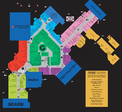 Boca Town Center Mall Map | World Map 07