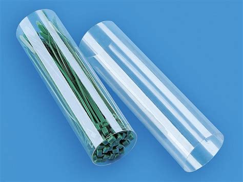 Clear Plastic Tubes - 1 1/2 x 6" S-12642 - Uline | Plastic, Clear, Tube