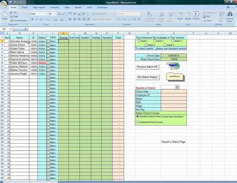 Payroll Spreadsheet Australia regarding Payroll Spreadsheet Template ...