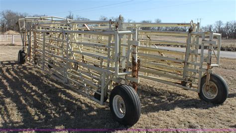 Wilson wheel corral portable pens in Ponca City, OK | Item F3500 sold ...