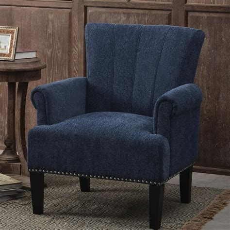 Accent Recliner Chairs, Rivet Tufted Polyester Soft Cushion Armchair ...