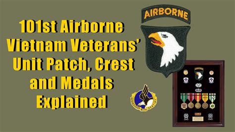 101st Airborne Division Vietnam Veterans' Unit Patch (SSI), Unit Crest ...