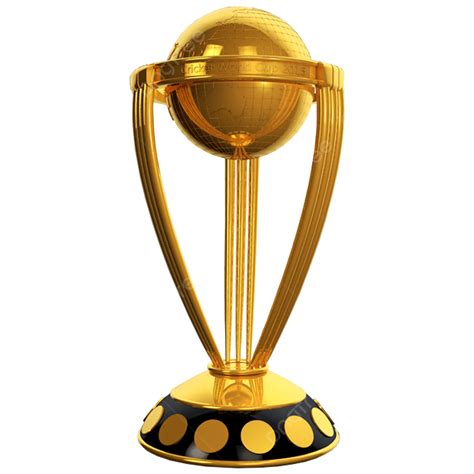 Icc Cricket World Cup Trophy Realistic 3d Design Vector, World Cup ...