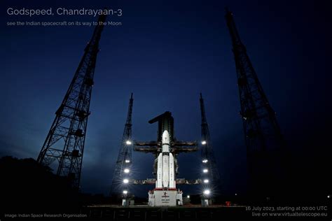 See the Chandrayaan-3 space probe on its way to the Moon, live - 16 ...