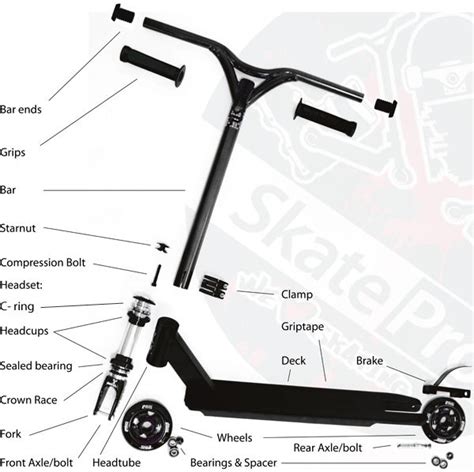 Assembling a Stunt Scooter | Bmx scooter, Electric scooter design, Scooter