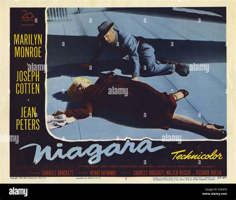 Niagara - Movie Poster Stock Photo - Alamy