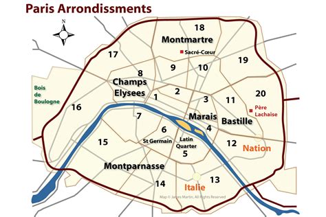 A Guide to the Arrondissements of Paris: Map & Getting Around | Paris ...