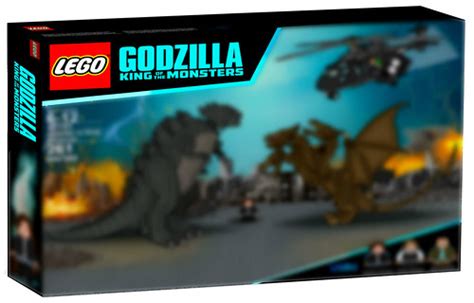 Custom Lego Godzilla King of the Monsters Set !!! | Click He… | Flickr