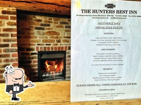 Menu at Hunters Rest pub & bar, Clutton