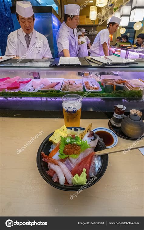 Tokyo Japan Sushi Bar Shibuya District – Stock Editorial Photo ...