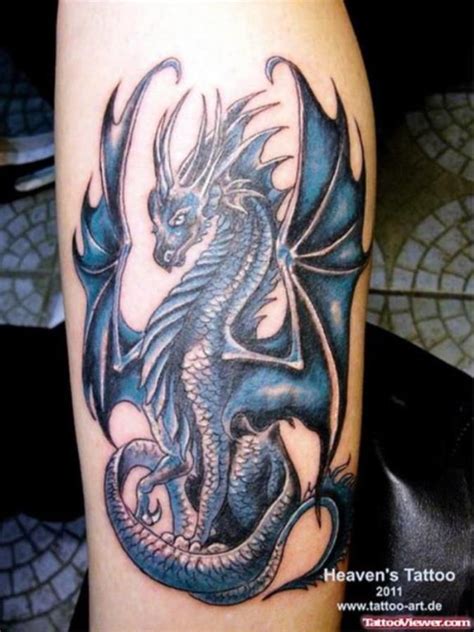 Western Dragon Tattoos For Men