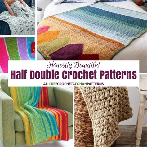 31 Honestly Beautiful Half Double Crochet Patterns ...