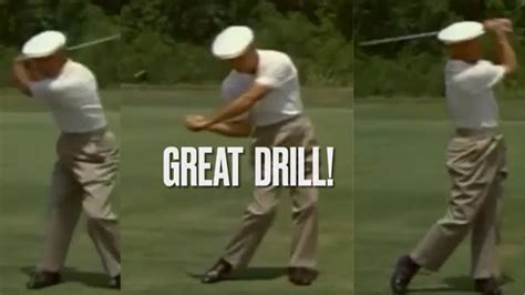 Ben Hogan Golf Swing Lesson - YouTube