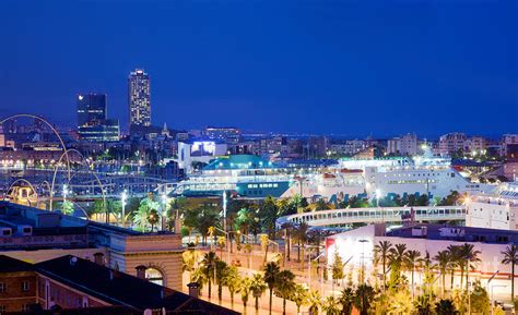 Barcelona and its skyline at night Photograph by Michal Bednarek - Fine ...