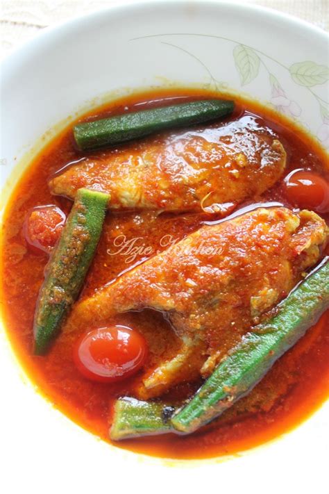 Masak Asam Pedas Ikan Merah Yang Terlajak Sedap - Azie Kitchen