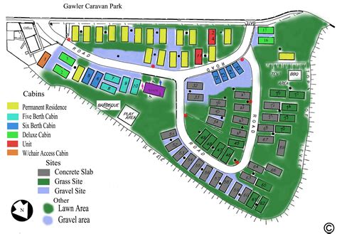 Gawler Caravan Park Map - Gawler Caravan Park • mappery