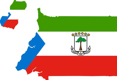 Download Equatorial Guinea, Flag, Map. Royalty-Free Vector Graphic ...