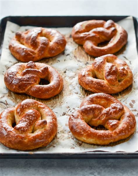 Soft Pretzels (Just like Auntie Anne's) - Once Upon a Chef