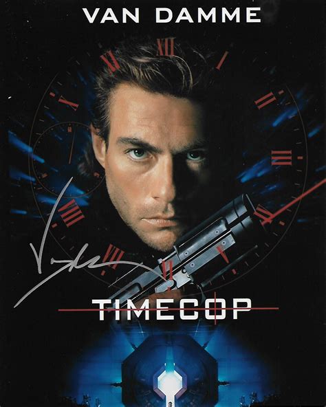 Jean-claude Van Damme timecop Autographed 8 X 10 | Etsy in 2022 | Van ...