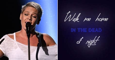 Pink's "Walk Me Home" Song | POPSUGAR Entertainment