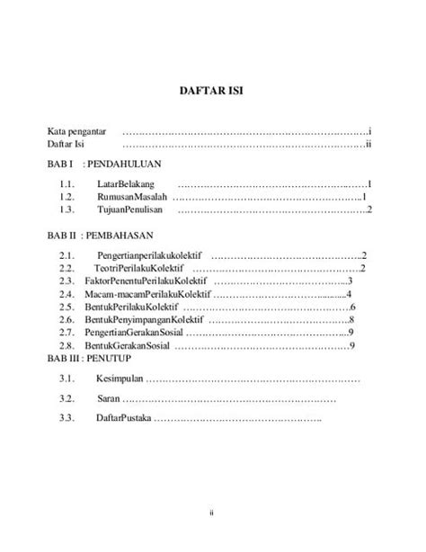 7 Contoh Daftar Isi Makalah yang Baik & Cara Membuatnya