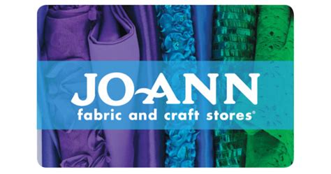 JoAnn Fabric Gift Card Balance