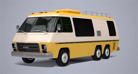 Gmc motorhome 23 ft 3D model - TurboSquid 1353623