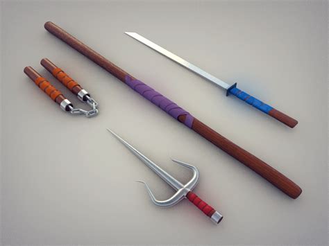 Sword Series: Teenage Mutant Ninja Turtles Weapons | Flickr