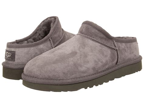 UGG Classic Slipper Grey Suede - Zappos.com Free Shipping BOTH Ways