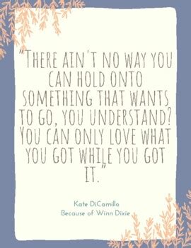 Because of Winn Dixie Book Quotes by Faith in Teaching | TpT