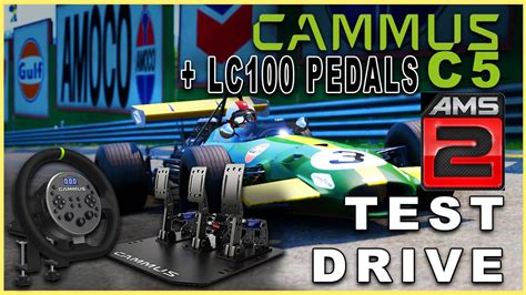 Cammus C5 Direct Drive Wheel & C100 Pedals | Automobilista 2 Quick ...