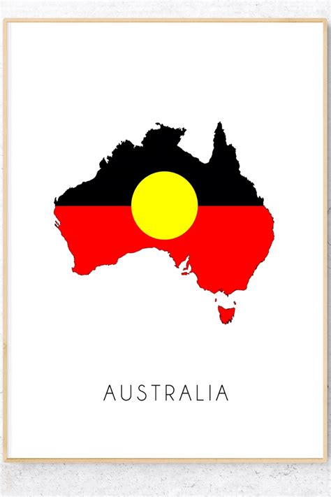 Home Decor Australia, Australia Map, Aboriginal Flag, Australian Flags ...