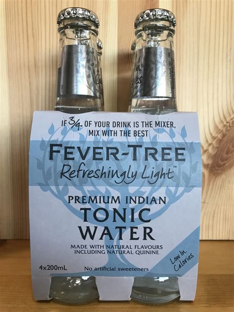 FEVER TREE LIGHT TONIC 4PK – LiquorSelect.com