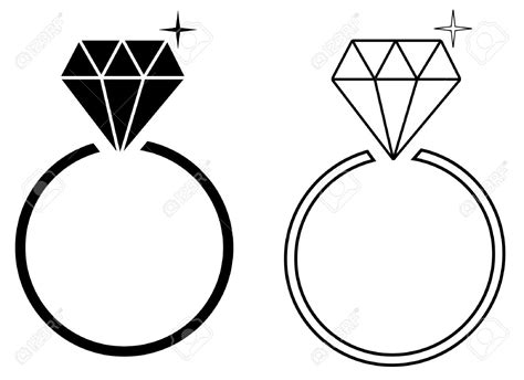 Engagement Ring Vector | Free download on ClipArtMag