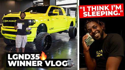 HE WON A BRAND NEW TRUCK AND THOUGHT HE WAS DREAMING! - YouTube