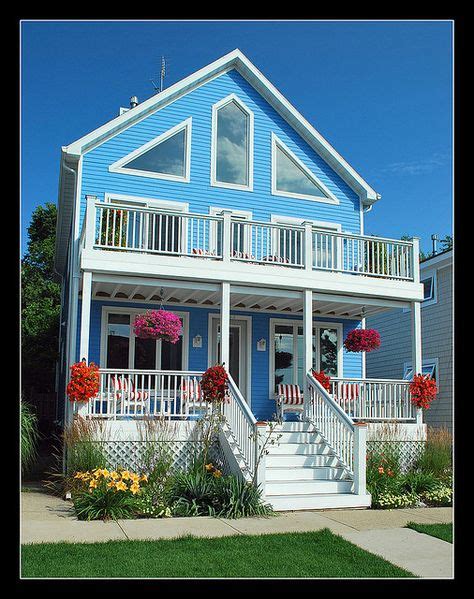 Blue house - blue sky by sjb4photos, via Flickr | Blue house, House ...