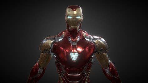 Iron-Man Mark 85 | Rigged - Download Free 3D model by 9A Films / Nihar ...