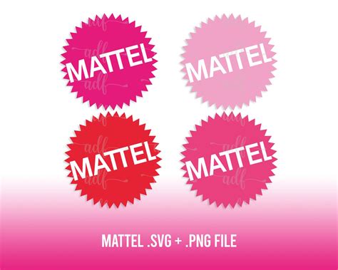 Mattel Sign Inspired Party Box SVG PNG - Etsy Canada