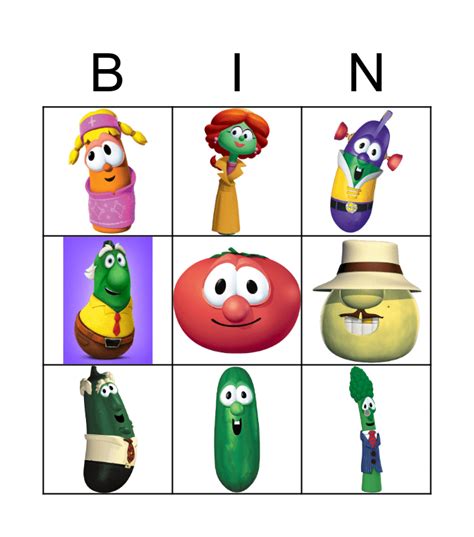 VeggieTales Characters Names