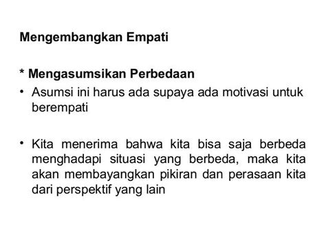 Simpati (modul empati dan motivasi)