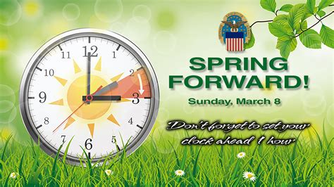 Daylight saving time: Spring forward this Sunday > 445th Airlift Wing ...