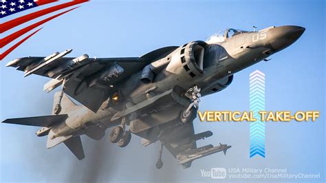 Legendary Harrier Jet – AV-8B performs Vertical Take-off and Landing ...