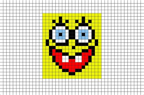 an image of a face made out of pixellated squares, with the words smile ...